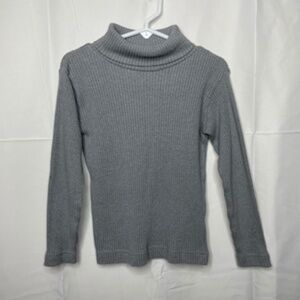 Vintage 90s Children's Place Long Sleeve Ribbed Turtleneck Sweater Girls Size 5